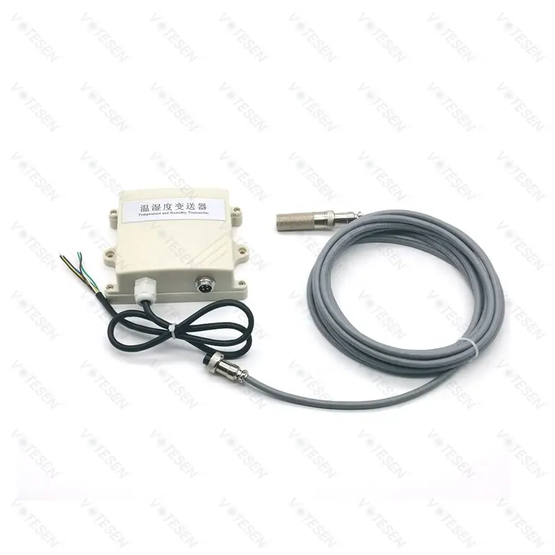 Wall mounted RS485 4-20mA digital output sht chip temperature and humidity transducer sensor