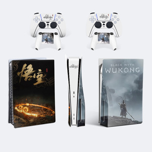 <b>Black</b> Myth Wukong PS5 Skin Stickers Vinyl Protective Cover For PlayStation 5 <b>Console</b> And Controller - Product Image 3