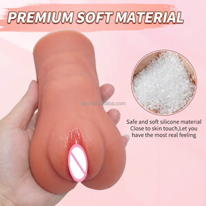 Socknove qualità maschio tascabile figa tazza di silicone liquido Sexy realistico inserto Vagina artificiale masturbatore adulto giocattolo del sesso per uomo - Product Image 4