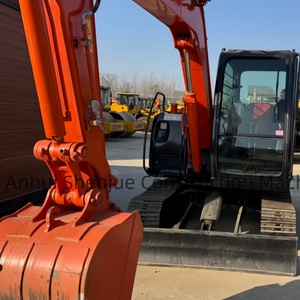 Excavatrice d'occasion Hitachi Zx60 d'origine japonaise, mini-excavatrice d'occasion Zx110 120-6 6 tonnes, excavatrices d'occasion Hitachi Zx70 Zx75 Zx120 Zx200 - Product Image 6