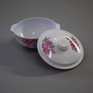 <span class=keywords><strong>ชาม</strong></span>เมลามีนเกรดอาหารที่มีด้ามจับและฝาปิด - Product Image 3