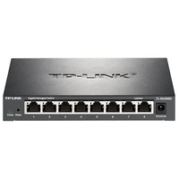 Commutateur réseau géré par le cloud TP-Link TL-SG2008D 8 ports Gigabit, gestion à distance par application et via le web pour les réseaux PME