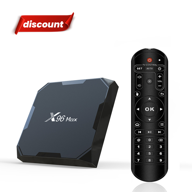 Chipset Updated X96 MAX+ Amlogic S905X3 Android 9.0 Smart Tv Box 4GB 32GB 5G Wifi 8K Android Tv Box