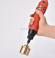 220V Portable De Poche Automatique Électrique Bouteille Capsulage Machine Cap Vissage Machine À Sceller Bouteille Capsuleuse Avec Ressort Équilibreur