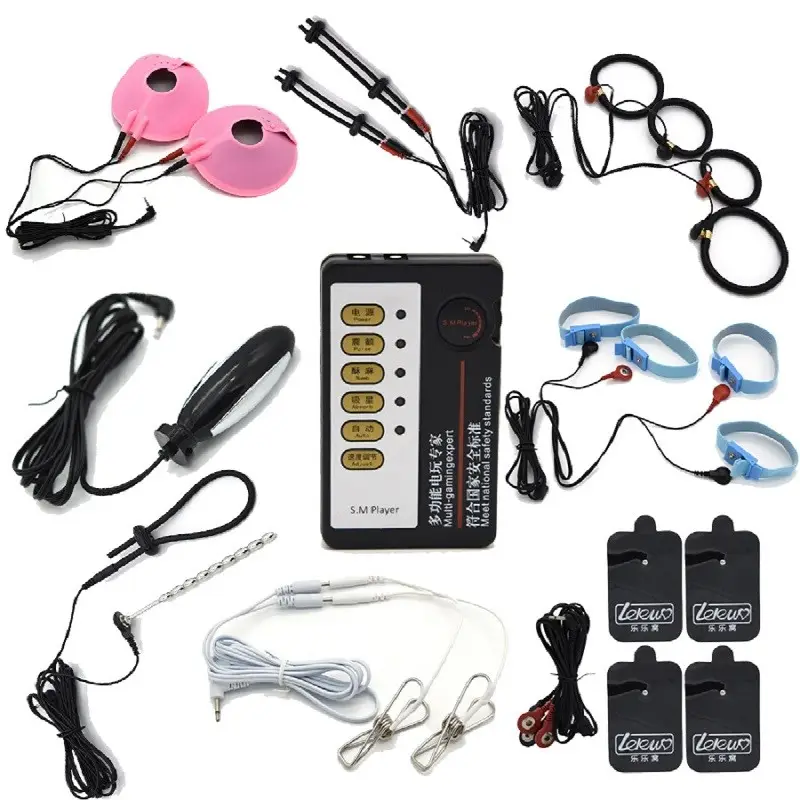 Elektro schock Anal Butt Penis Penis ringe Massage Pad Nippel klemmen Medizinisches Themen spielzeug für Männer Elektrisch stimulieren Sex