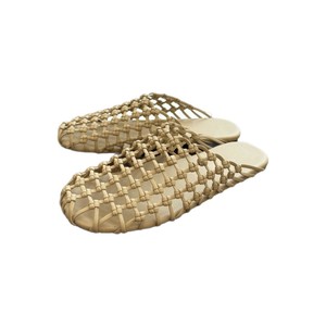 Mules d'été respirantes en paille tressée à bout ouvert pour femmes, idéales pour l'extérieur - Product Image 5