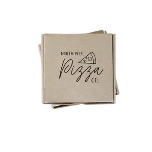 Wholesale corrugated Cardboard Big/small Dimensions 6 13 14 24 Inch Pizza Box Caixa De Pizza