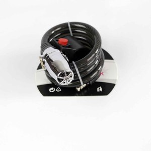 Sicurezza del motociclo di blocco del cavo di allarme serratura in acciaio per bicicletta moto di sicurezza e antifurto allarme impermeabile - Product Image 4