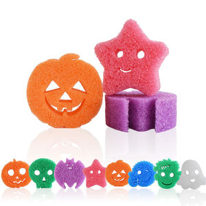 Spugna Multiuso Colorata Antigraffio all'Ingrosso, Spugna per Pulizia Non Abrasiva per Cucina, <span class=keywords><strong>Bagno</strong></span> e Uso Domestico - Product Image 3