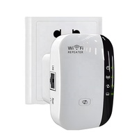 Extensor de Internet Inalámbrico de 300 Mbps, Mini Amplificador WiFi, Potenciador de Señal de Red, Repetidor WiFi de Largo Alcance