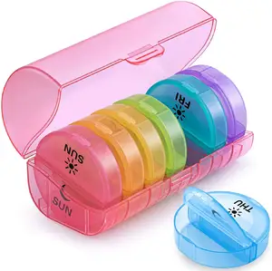 Giveaway Portable Plastic Daily Pill Box