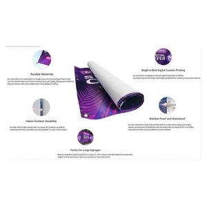 Lona de Vinilo Retroiluminada de Gran Formato al por Mayor, Diseño Personalizado, Impresión Digital para Estadios - Product Image 2