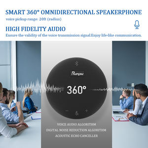 Cámara HD W26 PTZ, altavoz inalámbrico para <span class=keywords><strong>videoconferencia</strong></span>, TV, 1080P, 120 angular, Blueth, USB - Product Image 5