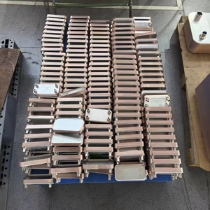 Échangeur de chaleur à plaques brasées industriel pour l'échange de chaleur liquide-liquide dans les installations de fabrication d'<span class=keywords><strong>bioéthanol</strong></span> - Product Image 2