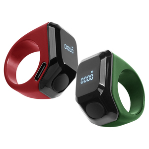 Bague intelligente musulmane islamique moderne avec fonction de prière Tasbih, horloge numérique Azan, fonction lever de soleil, contrôle par application, couleur et taille personnalisables, cadeau - Product Image 2