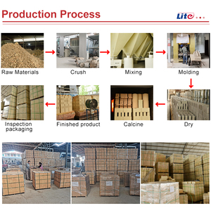 65% 48% 75% <span class=keywords><strong>Al2O3</strong></span> gạch chịu lửa alumina cao cho lò công nghiệp lò nướng pizza - Product Image 6