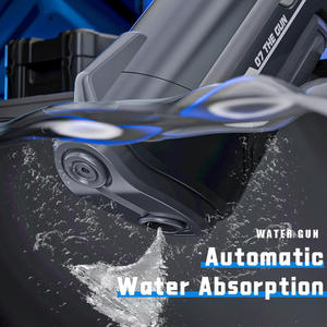 Pistola de cañón de agua eléctrica de juguete al aire libre personalizada potente disparo automático y continuo recargable para pistola de chorro de luz Holi - Product Image 4