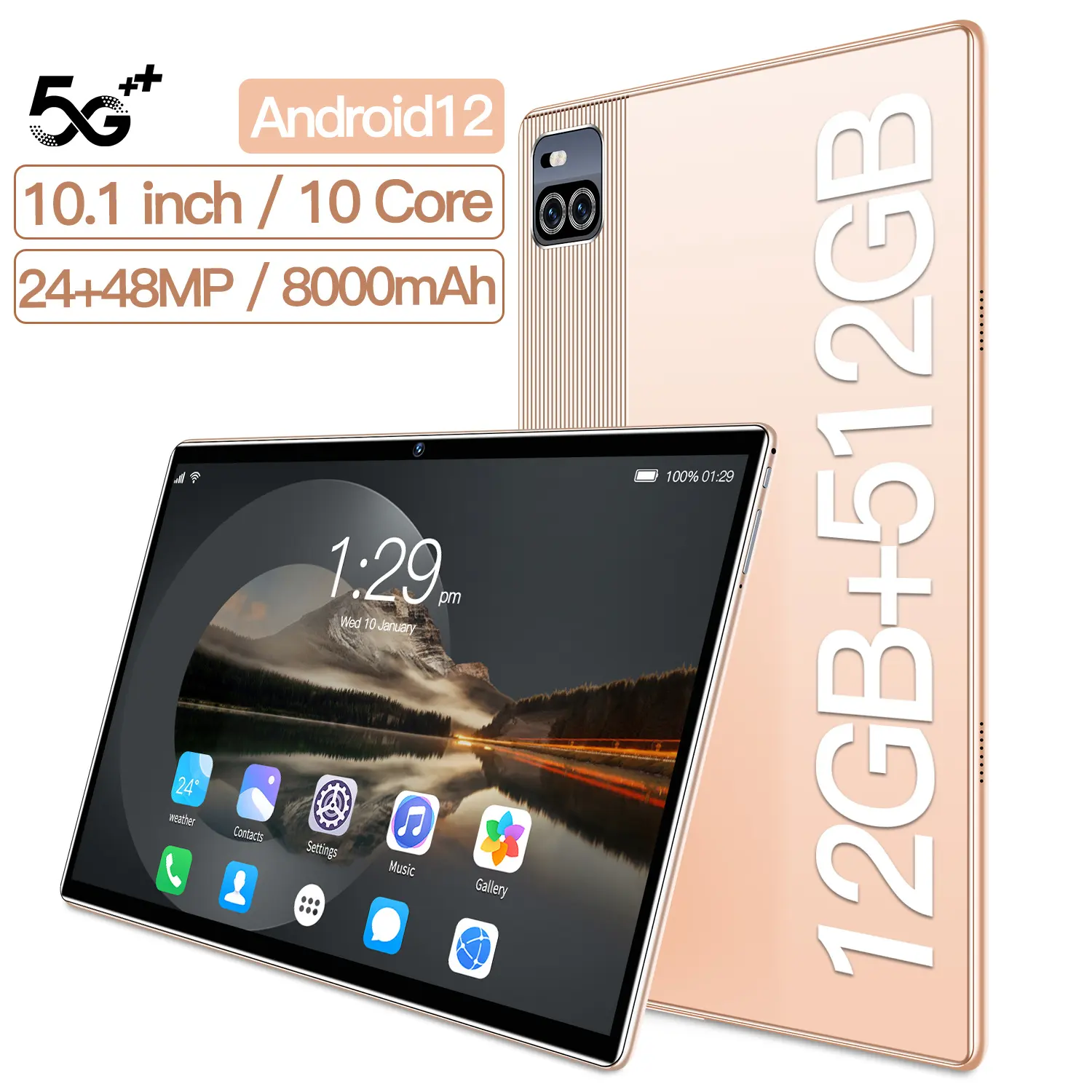 Vietnam, Thailand, Malaysia, Philippines cheap hot sale Octa Core 10.1 inch 4GB RAM 64GB ROM Android 11 tablet PC