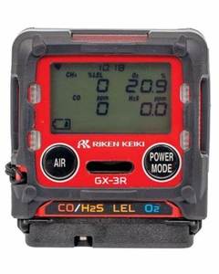 เครื่องตรวจวัดก๊าซสี่ชนิดรุ่น Riken Keiki GX-3R | เครื่องตรวจจับก๊าซหลายชนิดแบบพกพา H2S O2 CO - Product Image 5