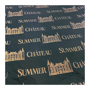 <span class=keywords><strong>Papel</strong></span> de Envoltura Negro Ecológico Personalizado con Impresión Completa, Compre <span class=keywords><strong>Papel</strong></span> de Envoltura Negro - Product Image 6