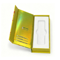 Boîte rigide à rabat avec logo personnalisé, fermeture magnétique, emballage avec insert en mousse pour l'emballage de produits jetables, prix d'usine