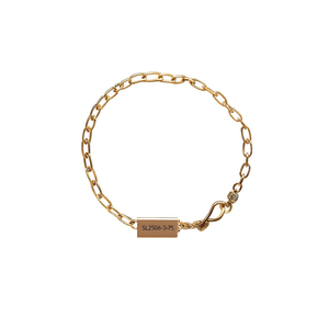 SL2506-3-75 Trendy <b>Beaded</b> <b>Bracelets</b> & Bangles Gold Plated Alloy - Product Image 2