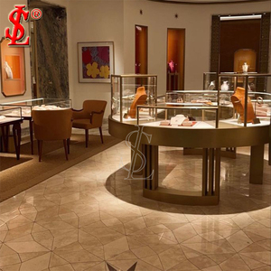 Dernières nouveautés Bijouterie Design d'intérieur Bijouterie Boutiques <span class=keywords><strong>Comptoir</strong></span> Présentoir de bijoux personnalisé Vitrine Bijoux d'ameublement - Product Image 5