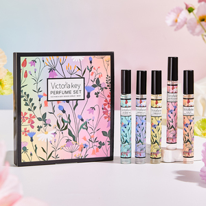 Coffret de parfum Floral Mist pour femmes, vaporisateur 10 ml, parfum pour le corps, mini eau de toilette, rafraîchissement quotidien, cadeau moderne MengMei - Product Image 1