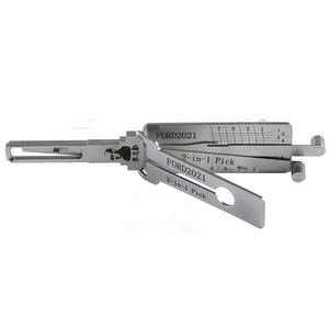 Herramienta Lishi 2 en 1 Plateada para 2017/2021, Herramienta de Cerrajería para Abrir Puertas de Automóviles - Product Image 3