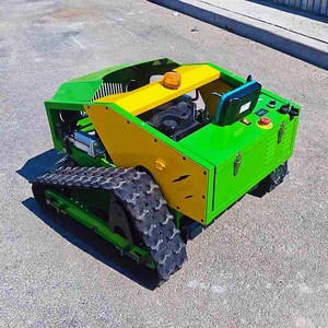 Multifunctional Agriculture Robot Remote Control Electric <strong>Crawler</strong> Gas-<strong>Powered</strong> Petrol <strong>Battery</strong> Operated Brush Grass Cutter Lawn - Product Image 6