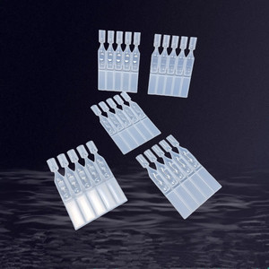Tubo de muestra de <span class=keywords><strong>Calandria</strong></span> de ampolla de plástico PE de mini Esencia de prueba de tamaño pequeño de 1ml para ungüento/ungüento - Product Image 5