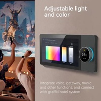 Sistema de Hogar Inteligente Tuya con Host Musical Multifuncional WiFi, Pantalla de Control Central de 6 Pulgadas, Gateway ZigBee y Interruptor Inteligente de Lujo