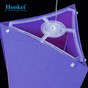 Supports triangulaires en gros <span class=keywords><strong>pour</strong></span> affiches graphiques, kits mobiles avec crochet de plafond, clips universels <span class=keywords><strong>pour</strong></span> bord de panneau - Product Image 1