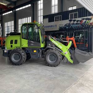 Mini chargeuse sur pneus bon marché EPA/EURO 5 diesel Mini chargeuse sur pneus style conduite en vente - Product Image 4