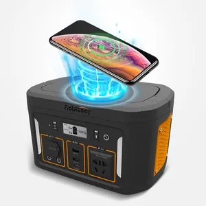 100W 500w Outdoor UPS LiFePO4 Lithium Generator Portable Power Station Fast Charging Charger / No Gasoline Solar Power Generator