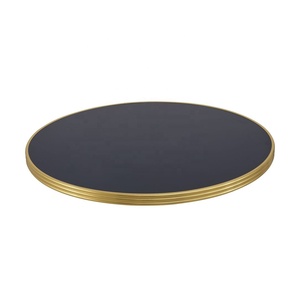 Lifepursue Bespoke Black Gold Bistro Pub <strong>Cocktail</strong> Outdoor Grade Bar <strong>Table</strong> - Product Image 5