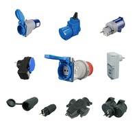 0.3M EU plug to 16A 2P + E CEE socket 3x2.5mm power rallonge cable