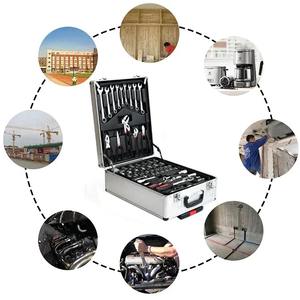 Kit d'outils professionnel de 499 pièces avec valise à roulettes en aluminium, ensemble complet d'outils de réparation automobile et domestique pour les mécaniciens - Product Image 3