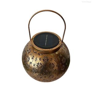 Lámpara Solar LED para Exteriores, Decoración de Jardín Retro Colgante, Impermeable, para Terraza, Paisaje, Luz Nocturna, DC IP65 - Product Image 1