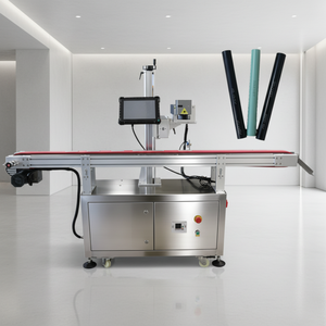 Machine de marquage laser UV automatique pour crayons à sourcils BMG |   Autofocus PLT : Codage haute vitesse et positionnement précis pour l'industrie cosmétique - Product Image 1