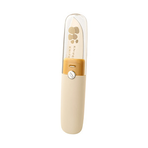 Cuchillo de fruta multifuncional de doble cabezal, cortador y pelador 2 en 1, portátil para uso en dormitorios - Product Image 5
