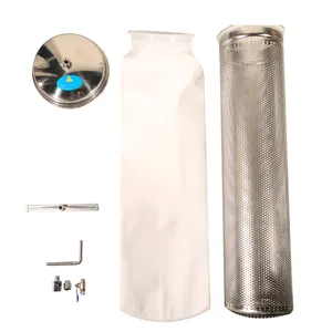 304/316 customized stainless steel industrial liquid filter housing bag wine filter house