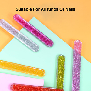 Lima de Uñas de Vidrio Impresa de Alta Calidad, Colorida, de Doble Cara, Ergonómica, Herramienta de Manicura para el Cuidado de las Uñas - Product Image 4