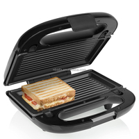 Machine à sandwich Aifa, grille-pain, machine à gaufres, sandwichera en acier inoxydable pour bakélite électrique détachable