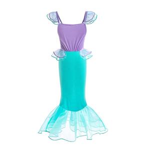 Costume <span class=keywords><strong>de</strong></span> princesse <span class=keywords><strong>Ariel</strong></span> <span class=keywords><strong>Robe</strong></span> <span class=keywords><strong>de</strong></span> sirène pour petites filles - Product Image 3