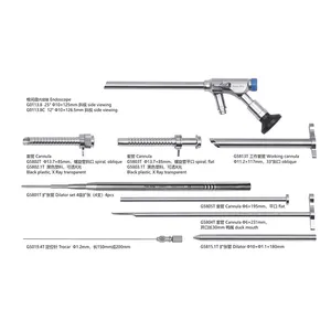 Wirbelendoskop 10 mm großes Kanal intervertebrales Foraminoskop-Instrument-Set