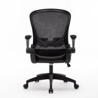Vente en gros de chaise d'attente de bureau pivotante à hauteur réglable pour salle de réunion chaise de bureau pivotante à mi-dossier