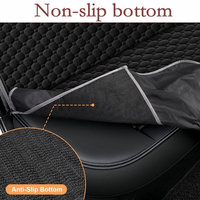 Tapis de hamac de voiture imperméable personnalisé pour animaux de compagnie couverture de coffre confortable fond dur anti-rayures toutes saisons universel Fit animaux hamac de voiture