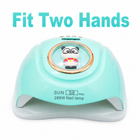 Sèche-ongles UV LED avec capteur automatique, lampe de polymérisation professionnelle pour gel, équipée de modes de minuterie 10s/30s/60s/99s