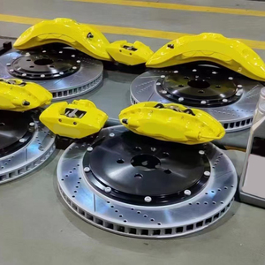 Pinze 9n anteriori modificate da corsa di fabbrica-pinze f40 posteriori a 6 pistoncini-coperture pinza freno a 4 pistoncini per Giulia <span class=keywords><strong>tonale</strong></span> serie - Product Image 1